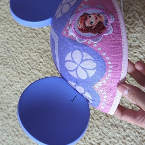 Disney Parks Sophia The First Mickey Ears with Strap Size Adult ( Large Child) - Picture 4 of 10